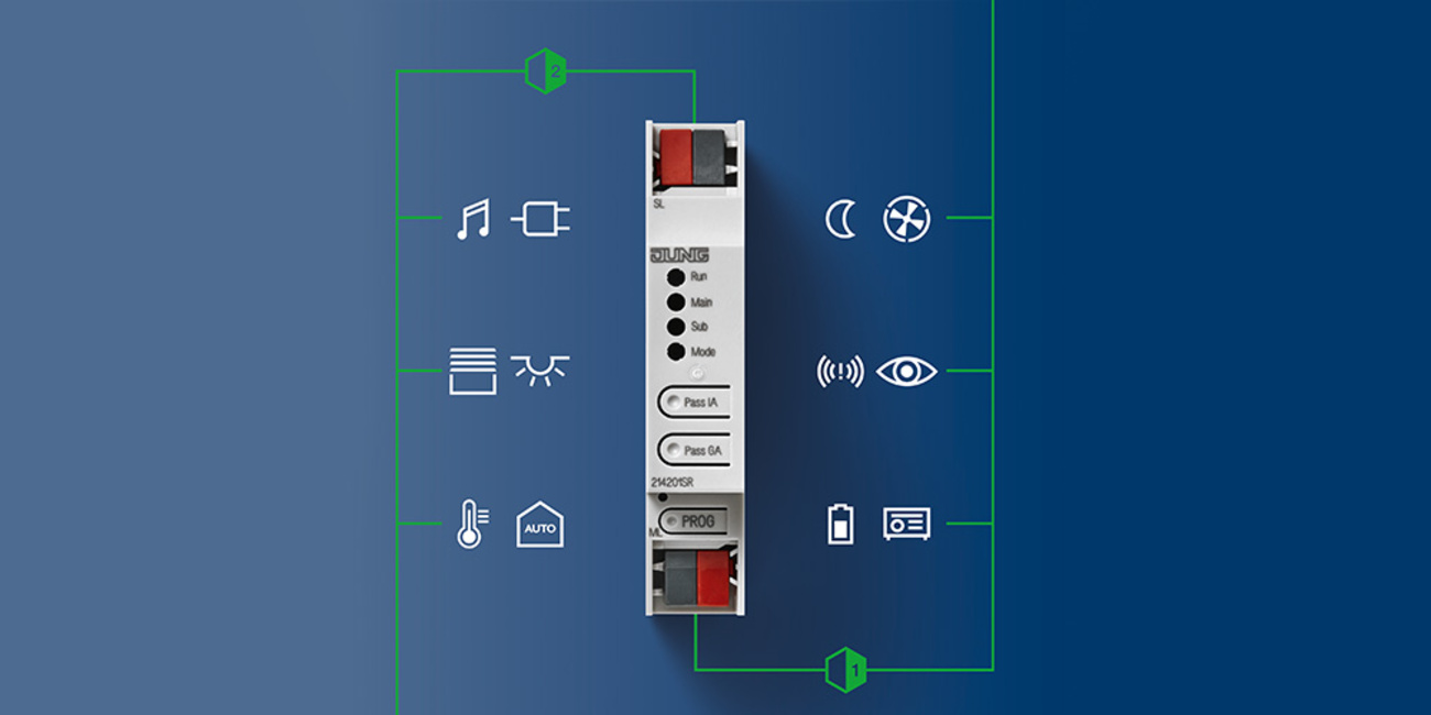 KNX Bereichs- und Linienkoppler bei Elektrotechnik Nirschl Daniel GmbH in Lalling