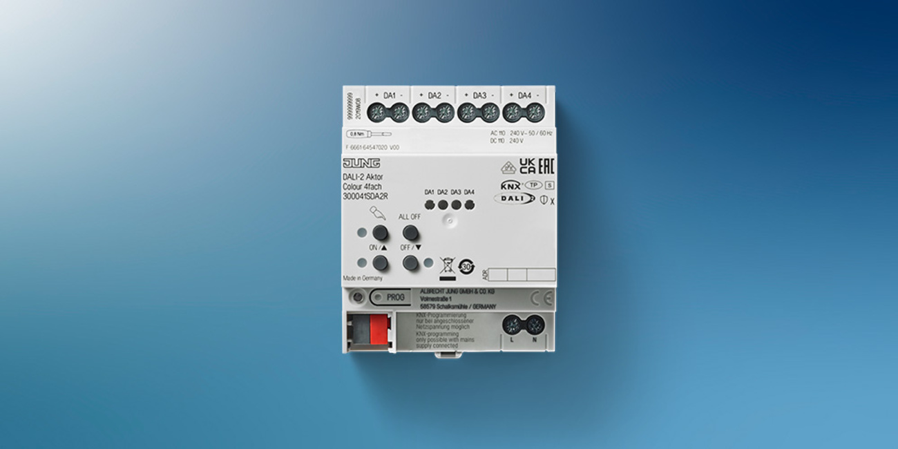 KNX DALI 2 Gateway Colour bei Elektrotechnik Nirschl Daniel GmbH in Lalling